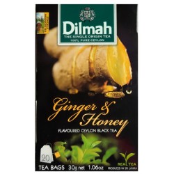 Herbata  DILMAH GINGER & HONEY - 20 torebek