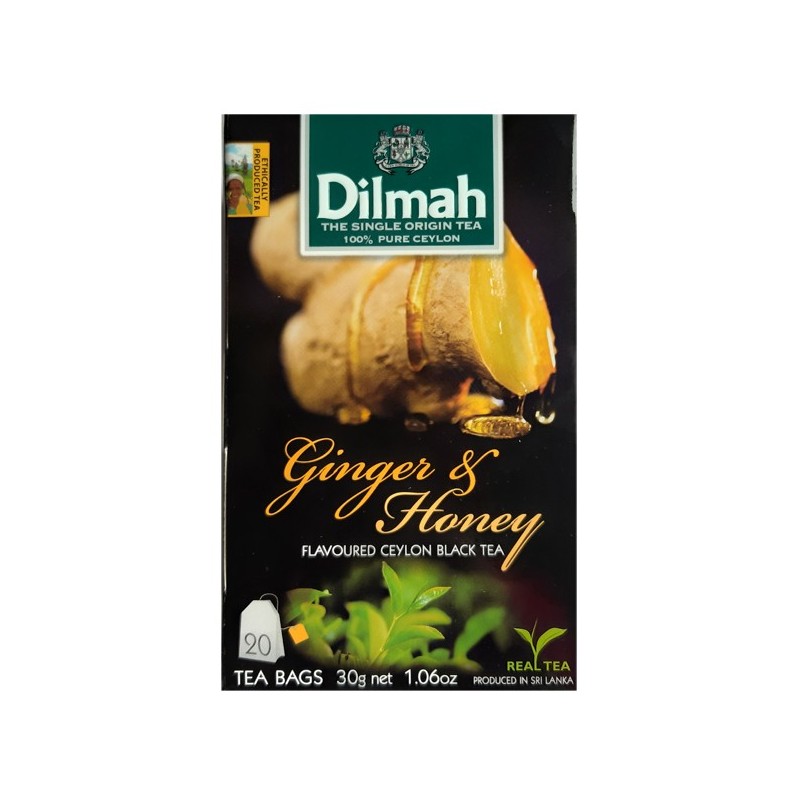 Herbata  DILMAH GINGER & HONEY - 20 torebek