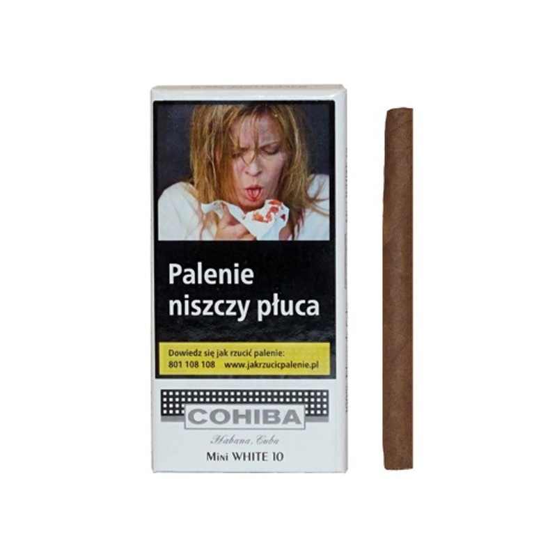 Cygaretki COHIBA MINI WHITE (10)