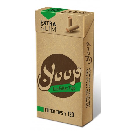 Filtry POP A TIPS YUUP EXTRA SLIM eco papier (120)