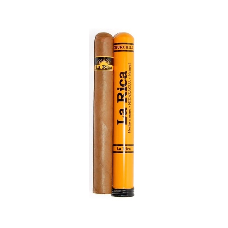 Cygaro LA RICA NATURAL CHURCHILL TUBA