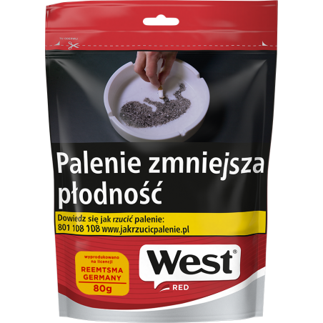 Tytoń WEST RED 61g.