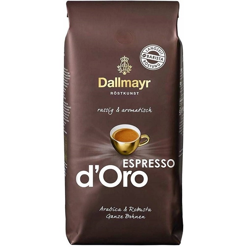Kawa ziarnista DALLMAYR ESPRESSO d'ORO 1kg.