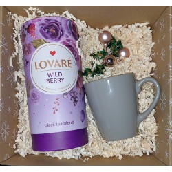 Zestaw prezentowy herbata LOVARE WILDBERRY 80gr.