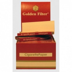 Bibułki GOLDEN FILTER SLIM + FILTRY