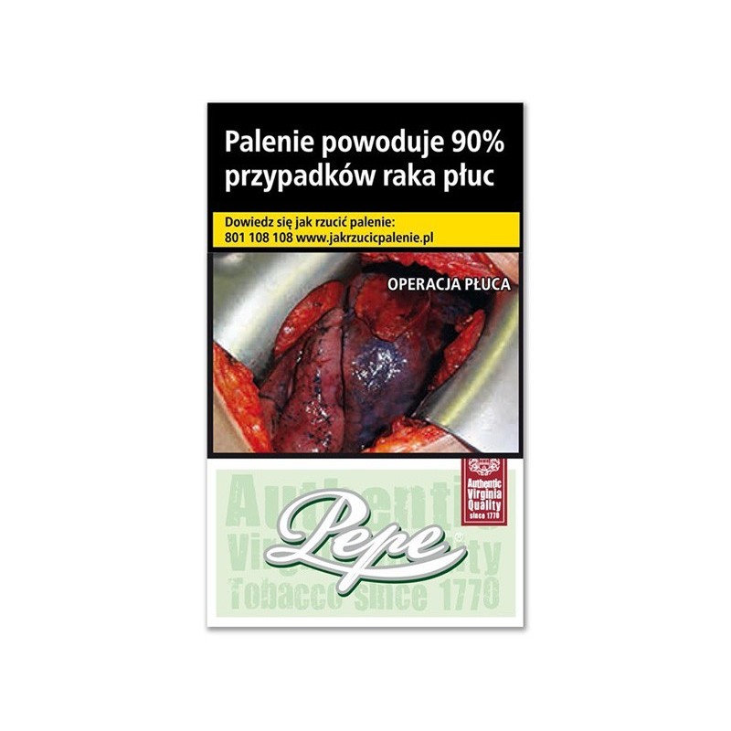 Papierosy PEPE EASY GREEN 20 KS