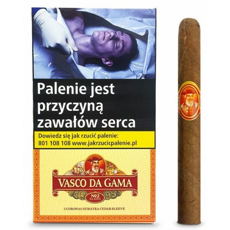 Cygaro VASCO DA GAMA CORONAS No 2 CLARO (5)
