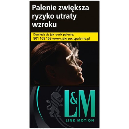 Papierosy L&M LINK MOTION BRIGHT SUPERSLIMS