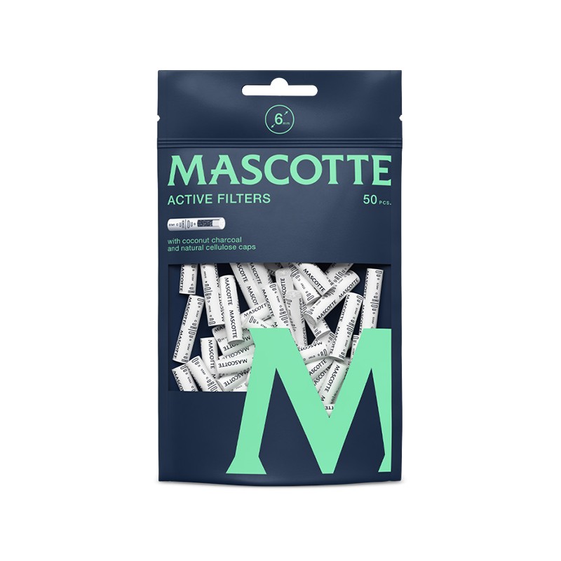 Filtry MASCOTTE ACTIVE 6mm (50)