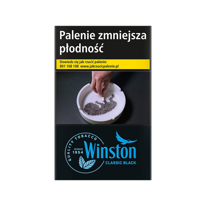 Papierosy WINSTON CLASSIC BLACK KS