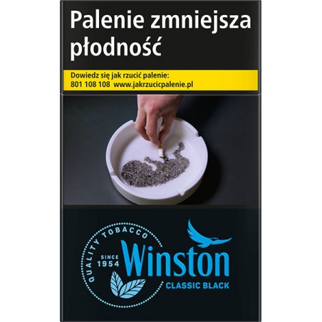 Papierosy WINSTON CLASSIC BLACK KS