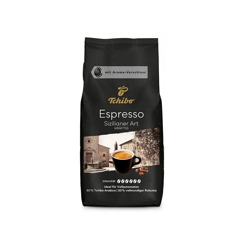 Kawa ziarnista TCHIBO ESPRESSO SIZILIANER ART 1kg.