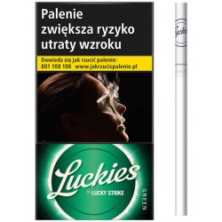 Papierosy LUCKIES GREEN SUPERSLIMS