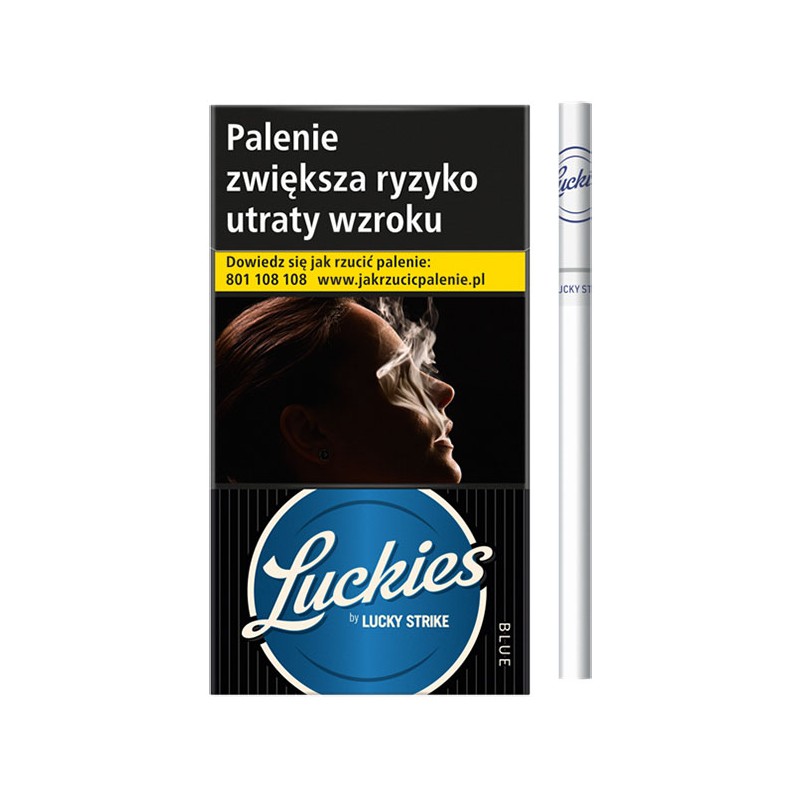 Papierosy LUCKIES BLUE SUPERSLIMS