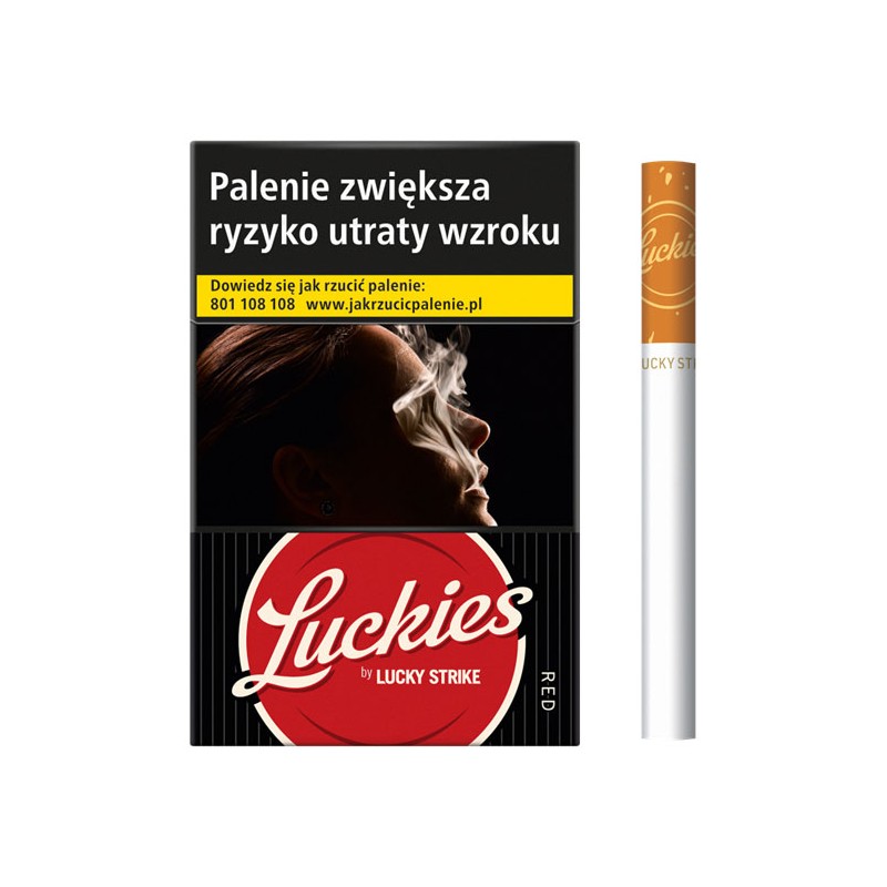 Papierosy LUCKIES RED KS