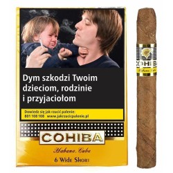 Cygaretki COHIBA WIDE SHORT HABANA (6)