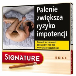 Cygaretki SIGNATURE BEIGE (10)