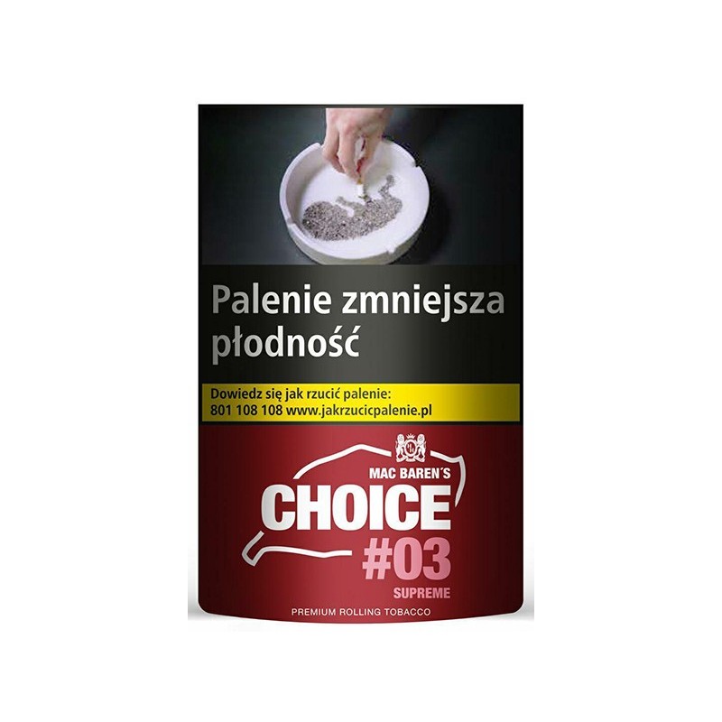 Tytoń MAC BAREN CHOICE 03 SUPREME 30g.