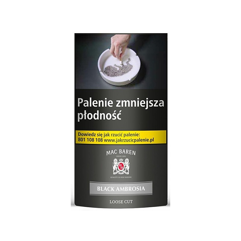 Tytoń MAC BAREN BLACK AMBROSIA 50g.