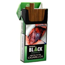 Cygaretki DJARUM  BLACK EMERALD FILTER (10)