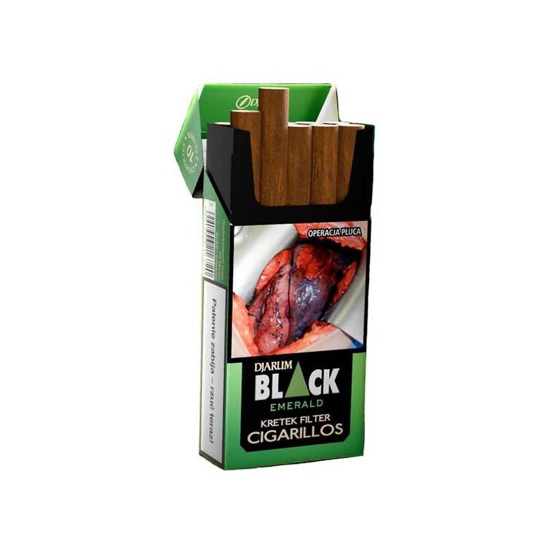 Cygaretki DJARUM  BLACK EMERALD FILTER (10)