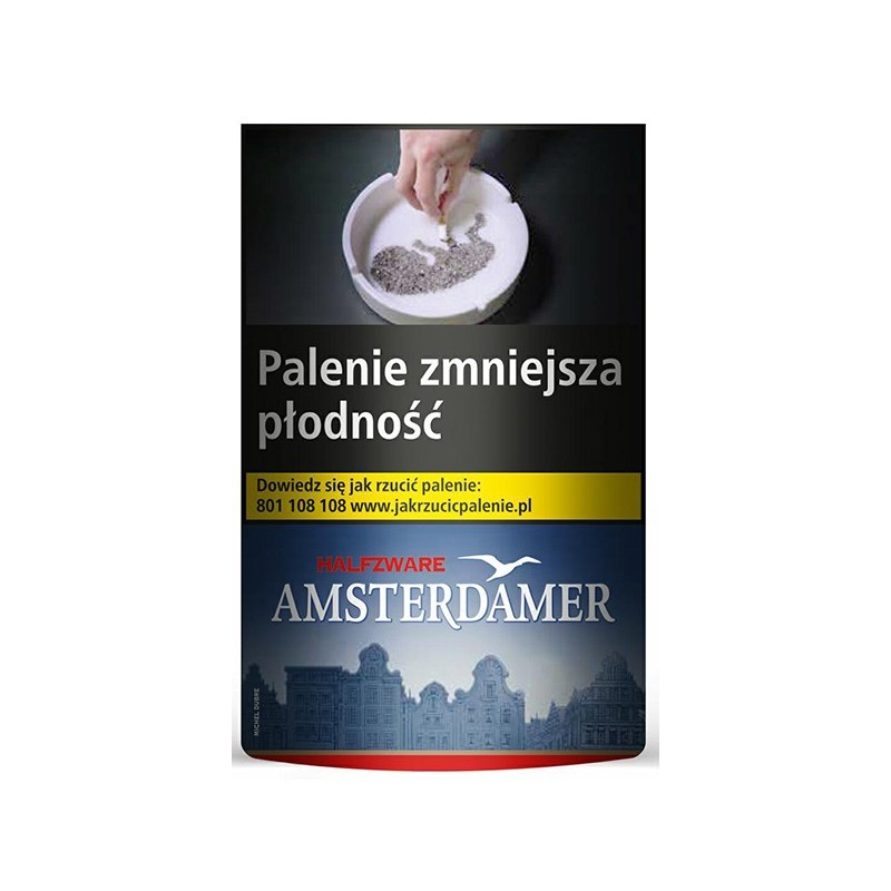 Tytoń MAC BAREN AMSTERDAMER HALFZWARE 30g