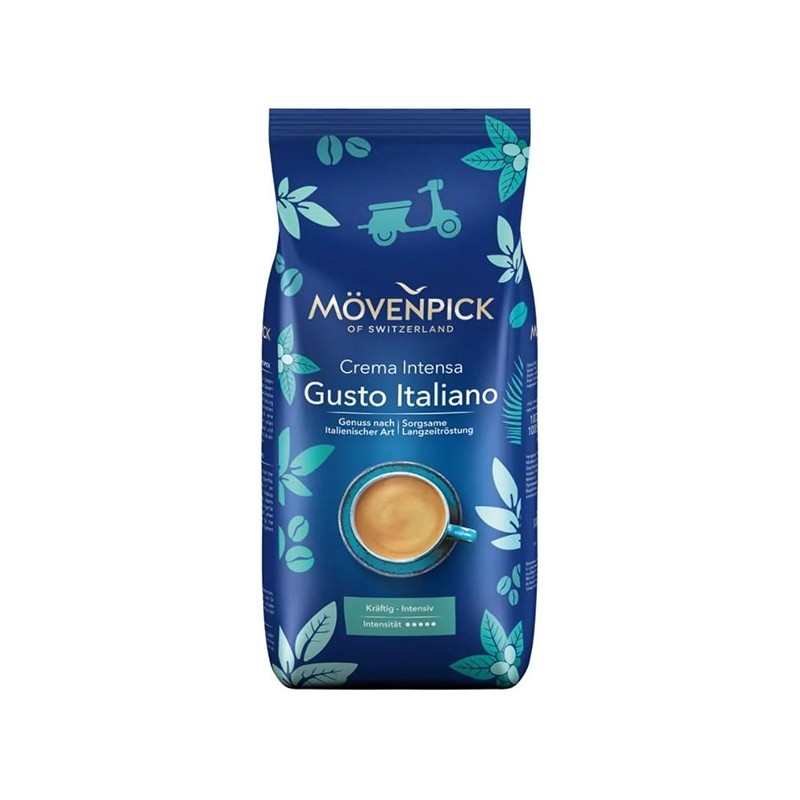 Kawa ziarnista MOVENPICK CAFFE CREMA  GUSTO ITALIANO 1jg