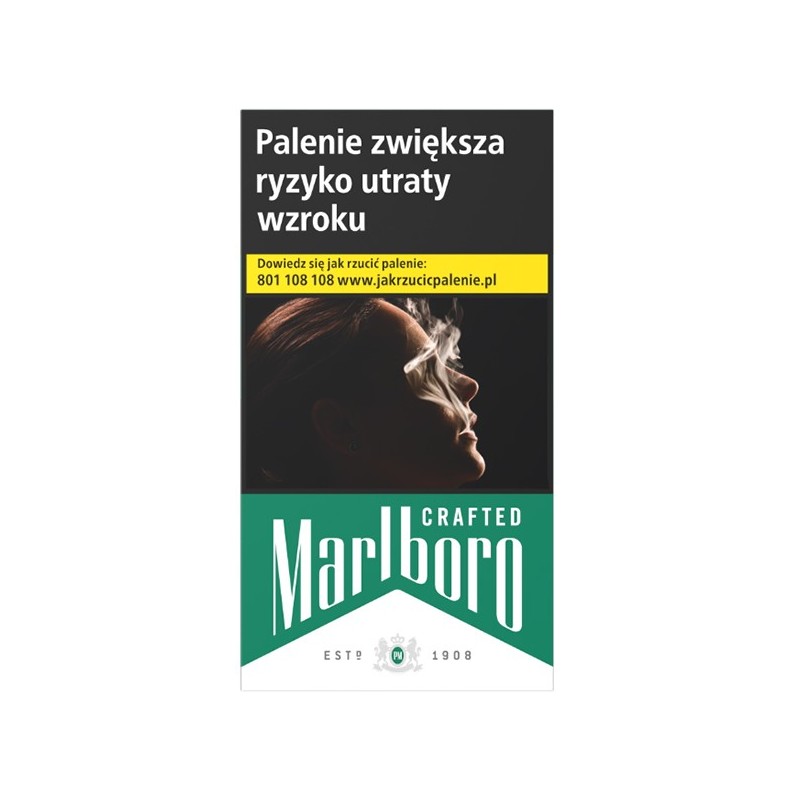 Papierosy MARLBORO CRAFTED GREEN 100 BOX