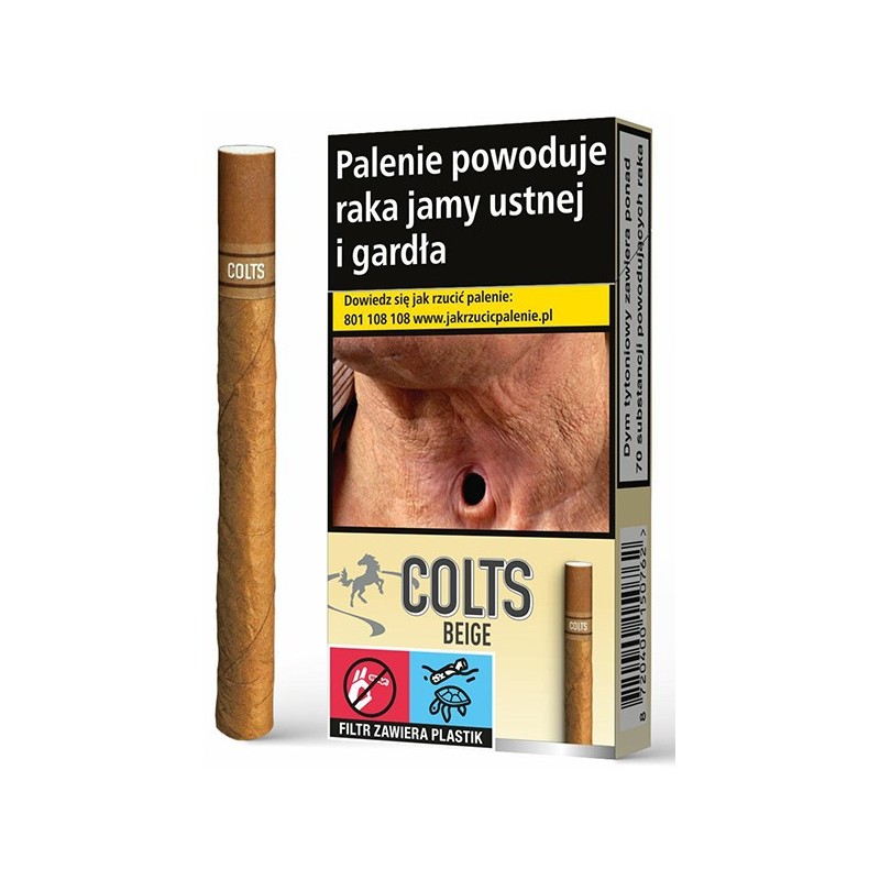 Cygaretki COLTS FILTER BEIGE (10)