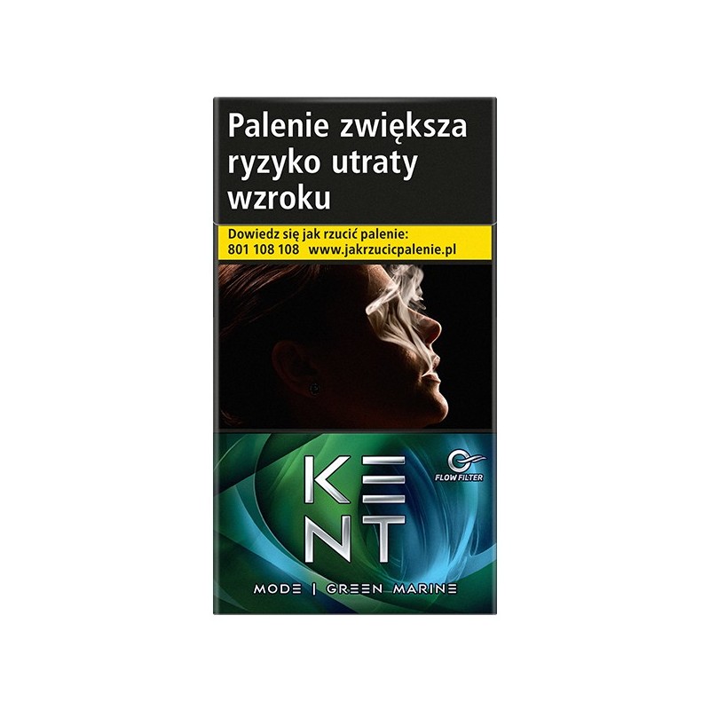 Papierosy KENT MODE GREEN MARINE SUPERSLIMS