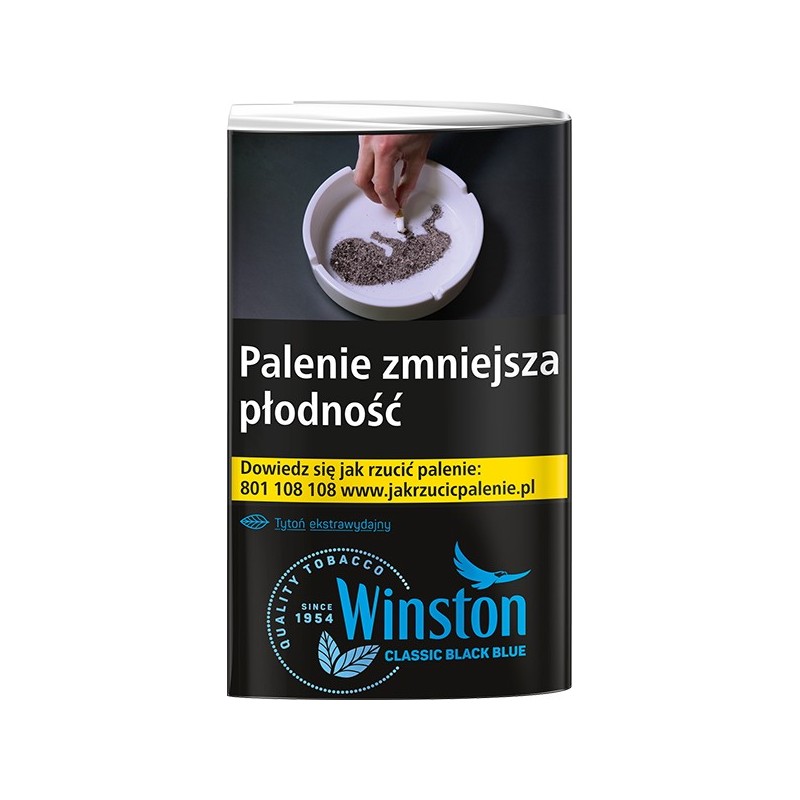 Tytoń WINSTON CLASSIC BLACK BLUE 30g.