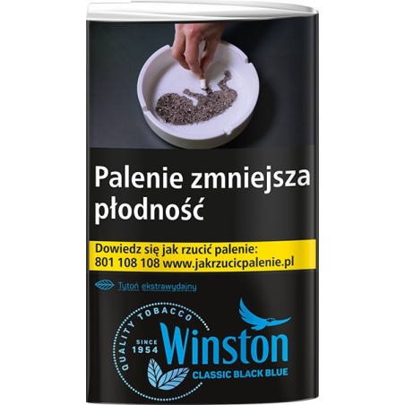 Tytoń WINSTON CLASSIC BLACK BLUE 30g.